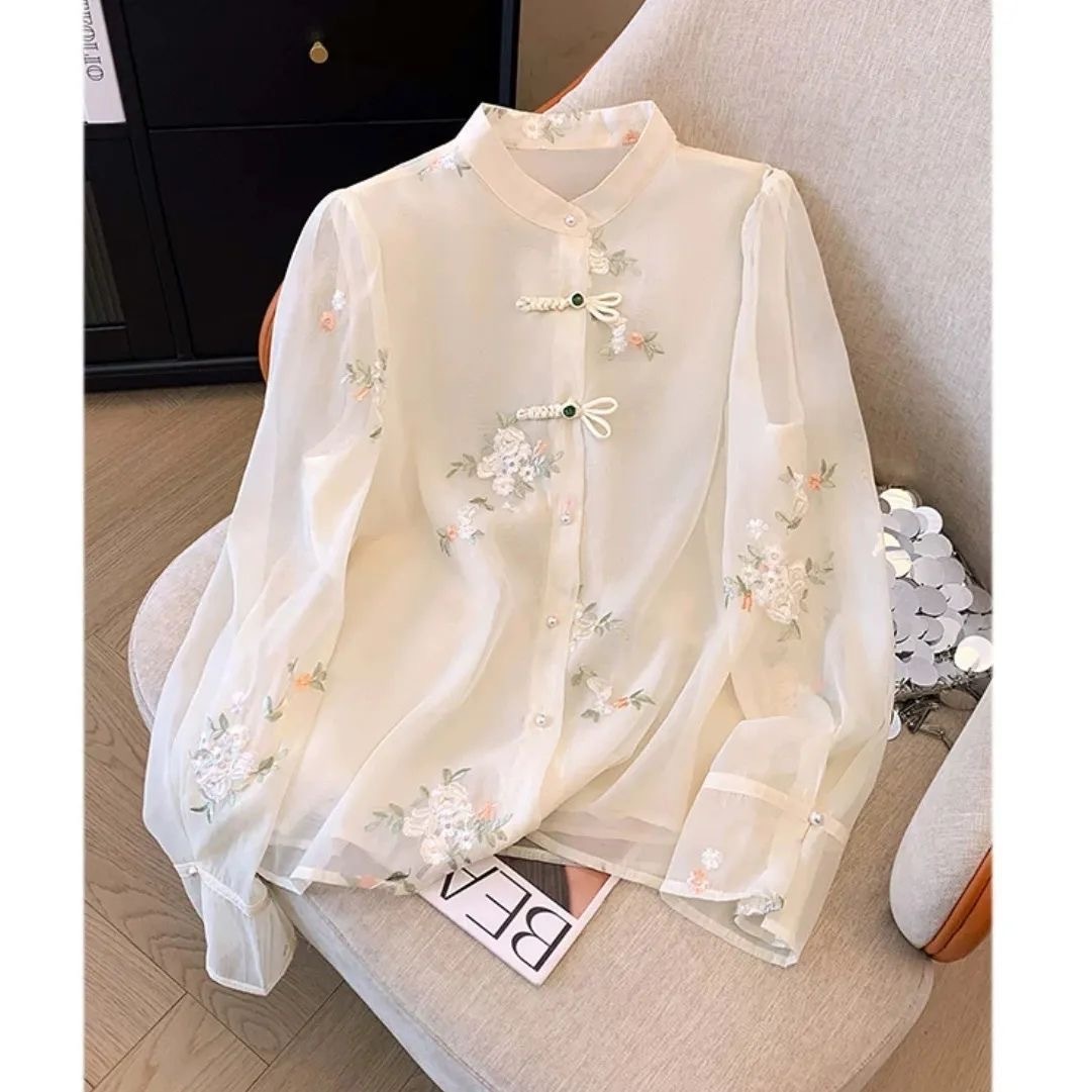 Long Sleeve Shirts Womens Chif - Summer Holiday Clothing Women avis et prix