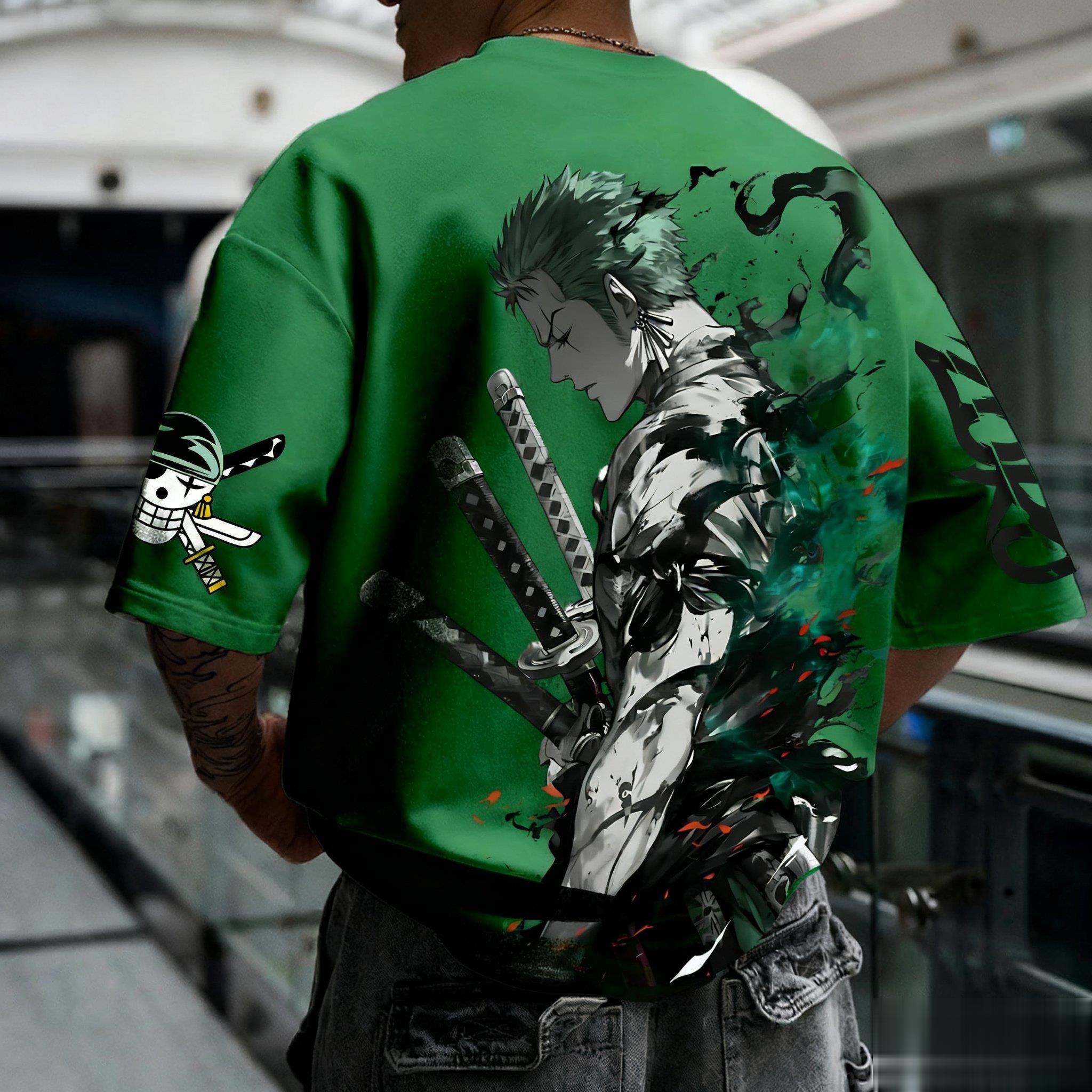Summer Y2k Anime One Piece Zor - Summer Clothing Men 2025 avis et prix