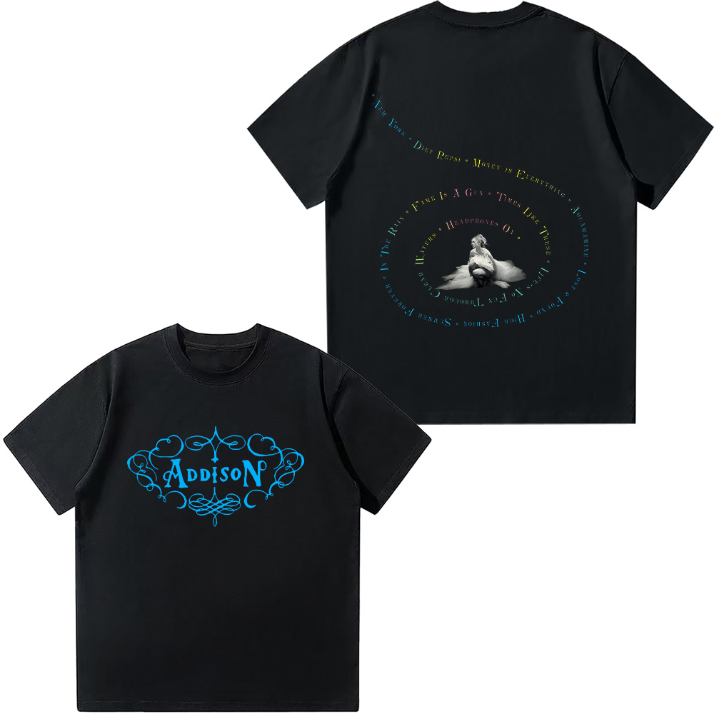 Addison Rae Pop Music T Shirt  - Summer Rae Clothing avis et prix