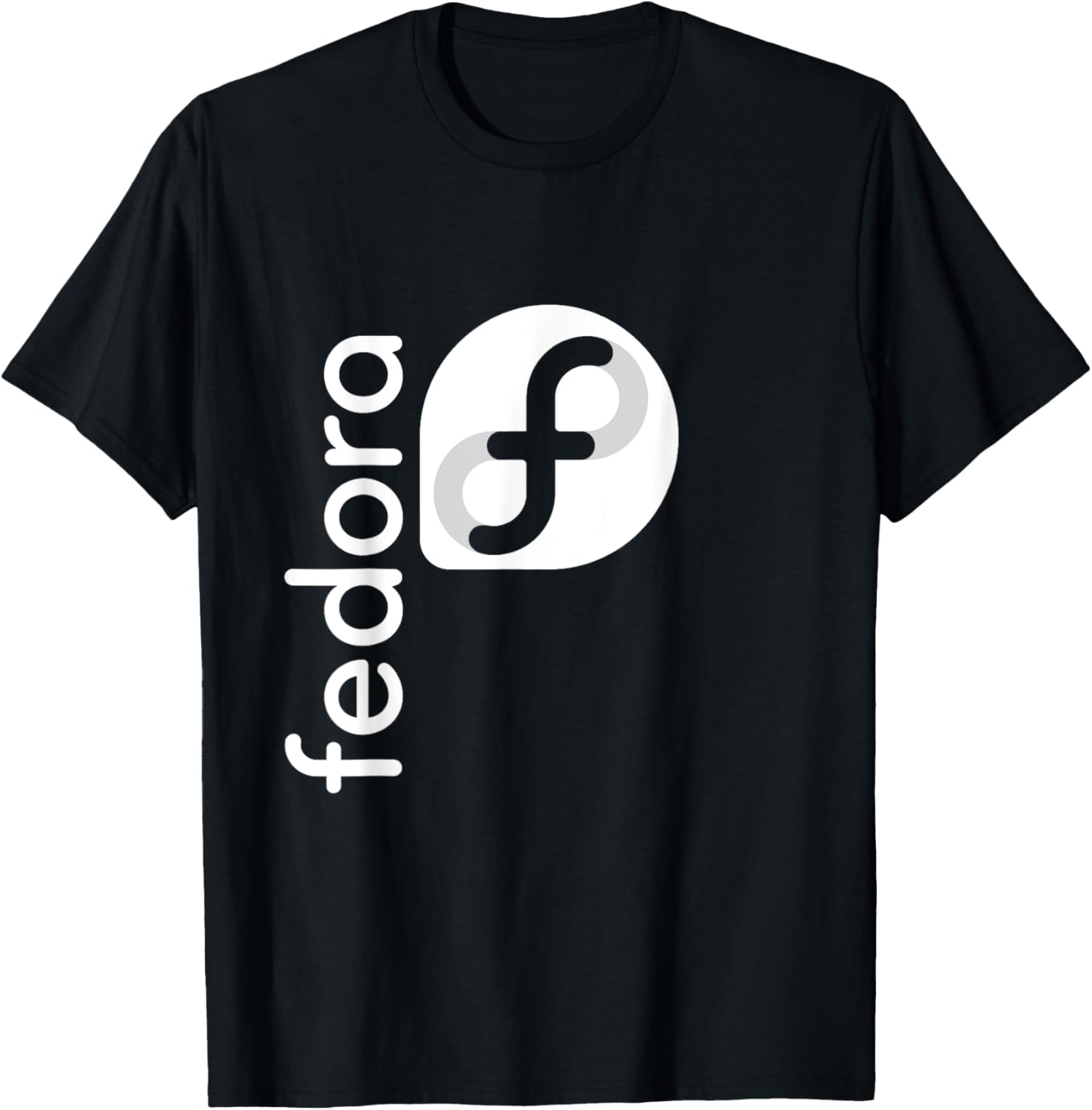 Linux Fedora T-Shirt White Tag - Summer Clothing Tagline avis et prix