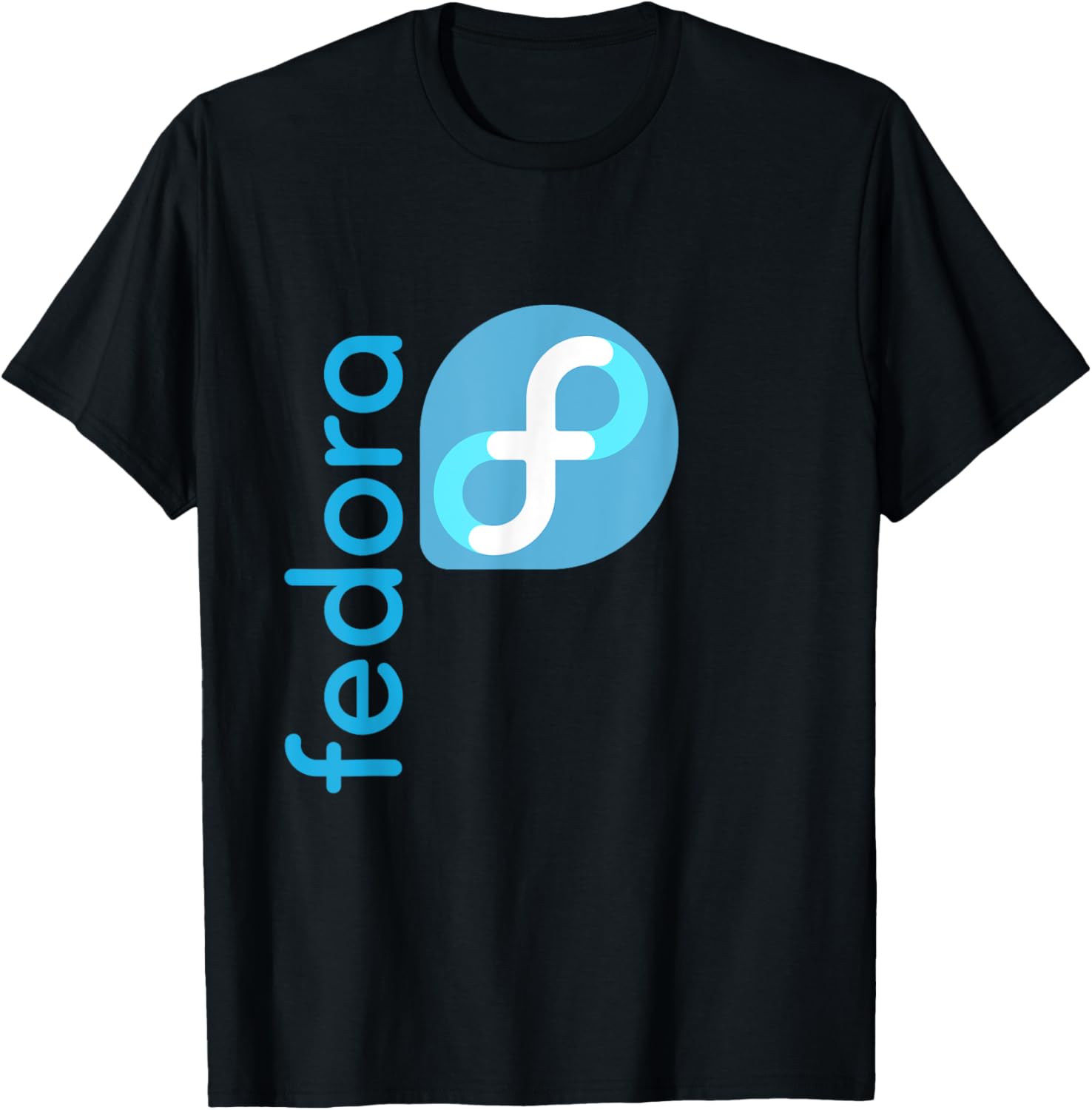 Linux Fedora T-Shirt White Tag - Summer Clothing Tagline avis et prix