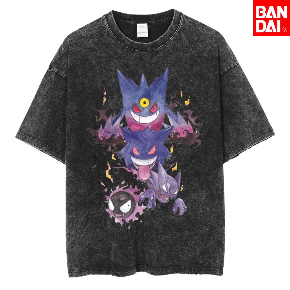 Pokemon Gastly Haunter Gengar  - Japanese Summer Clothing Men avis et prix