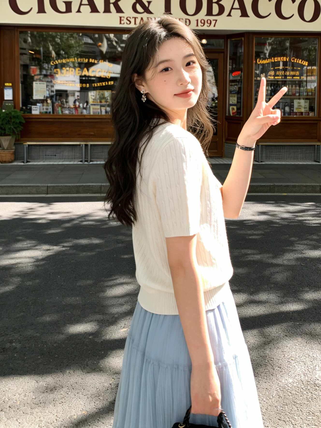 Knitted Sweater Women Pullover - Summer Clothing Yarn avis et prix