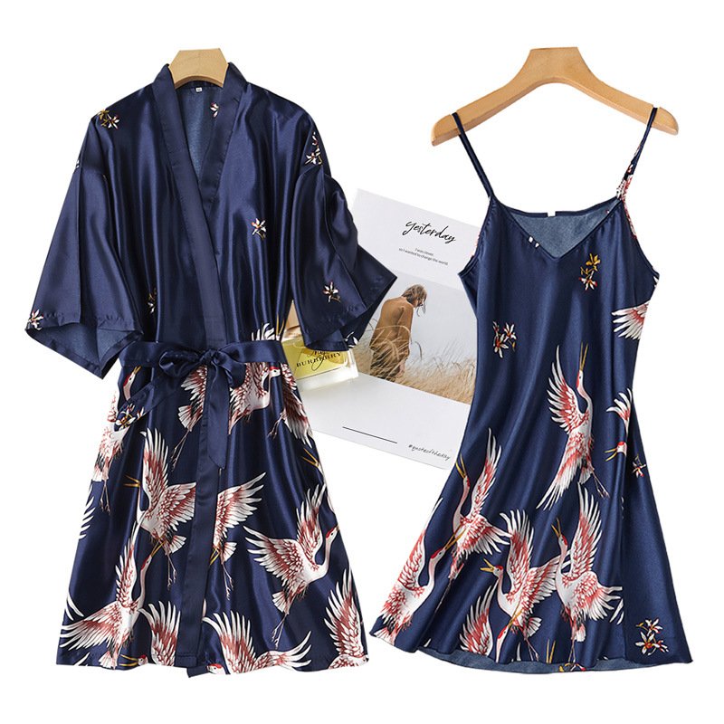 Burgundy Women 2PCS Faux Silk  - Summer House Clothing avis et prix